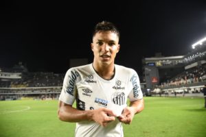Marcos Leonardo é uma das joias do Santos
