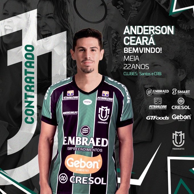 Anderson Ceará estava sem espaço no Santos