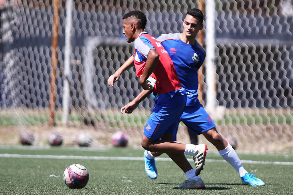 Angelo e Kaiky são joias do Santos