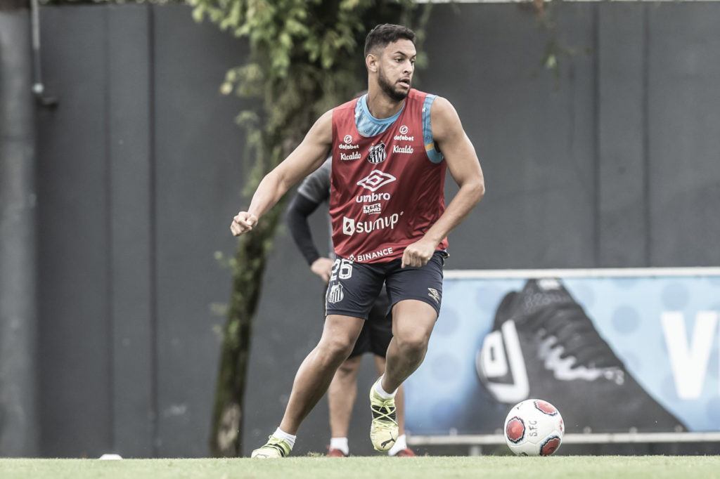 Robson Reis é reserva no Santos