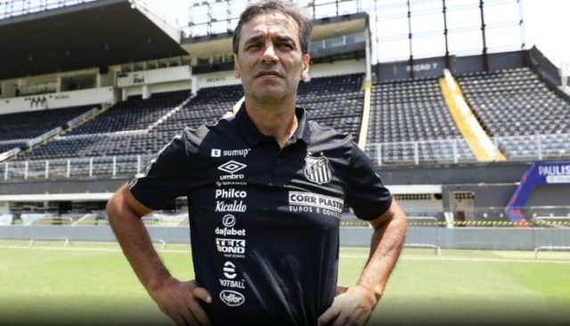 Bustos chegou com personalidade no Santos