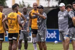 Santos treinando