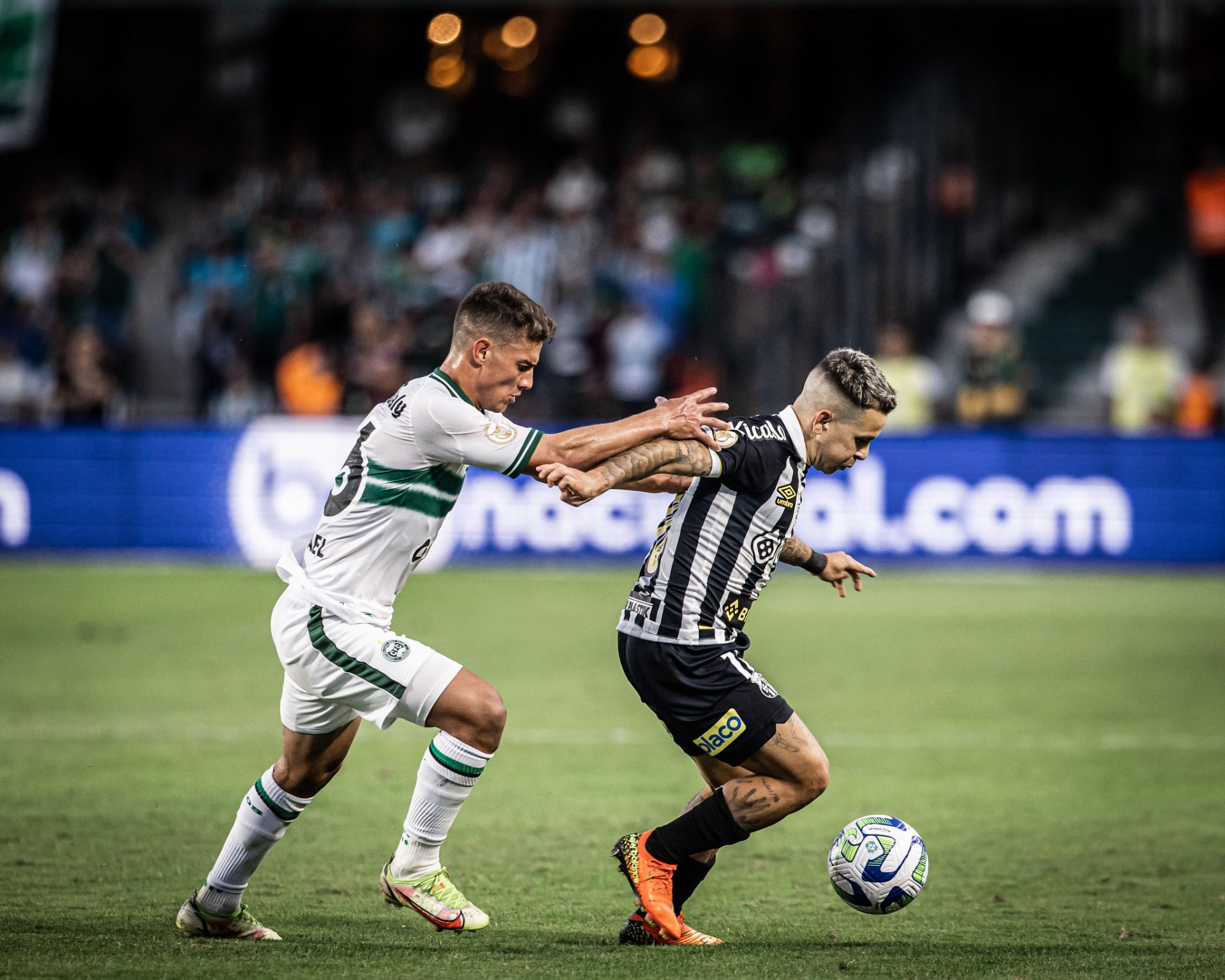 Coritiba e Santos empataram em 0 a 0 pela 10ª rodada do