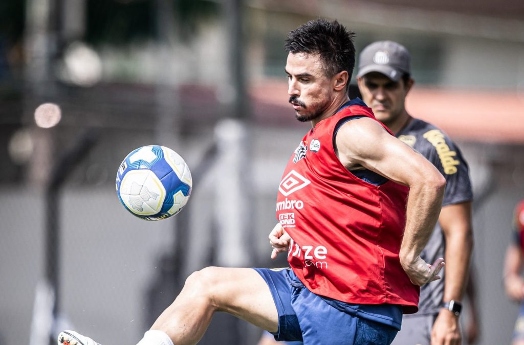 Willian, do Santos. Foto: Raul Baretta