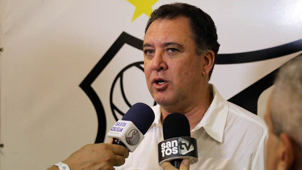 Foto: Pedro Ernesto Guerra Azevedo/Santos FC - Presidente crava sobre construção do novo estádio