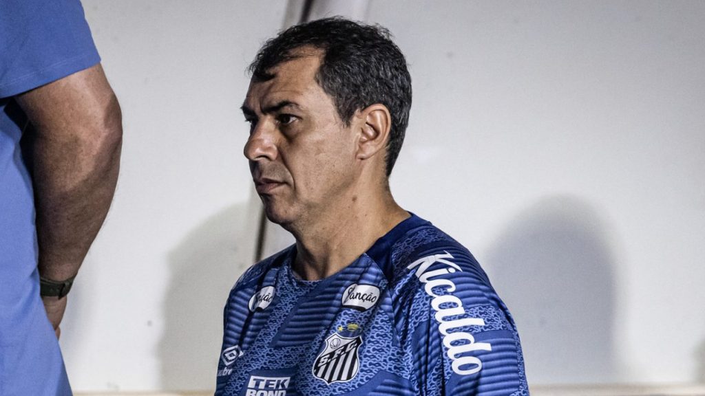 Fotos Raul Baretta/ Santos FC - Fábio Carille faz revelação sobre decisão em derrota da equipe