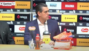 Foto: Reprodução/Santos TV