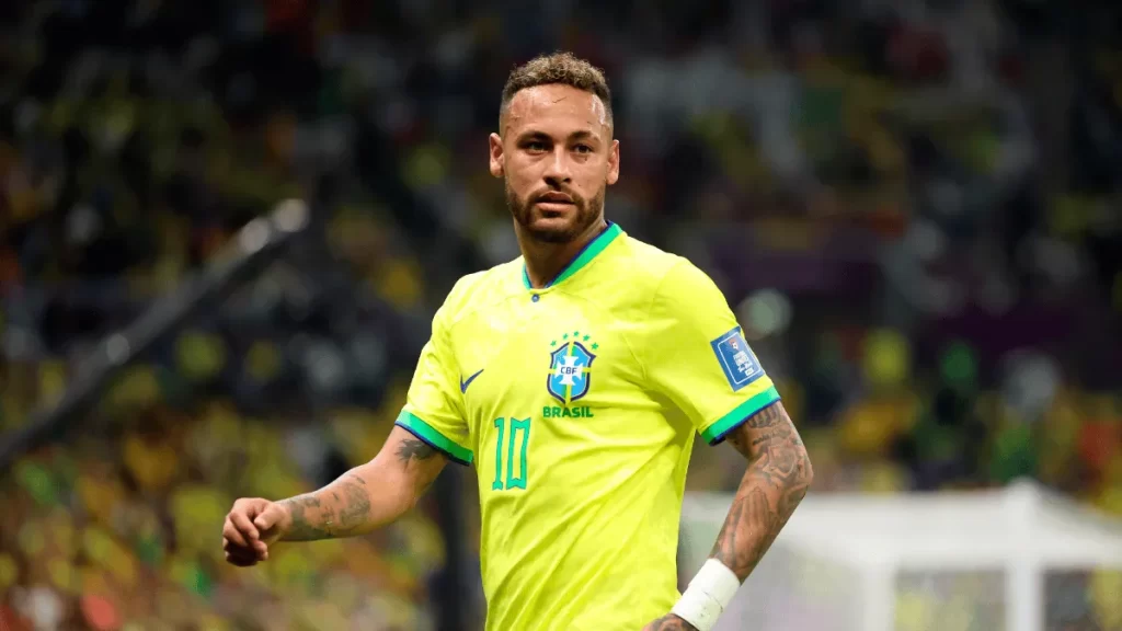 Neymar na Seleção. Foto: Getty Images