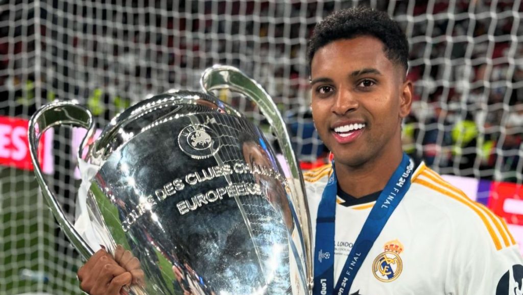 Rodrygo no Real Madrid. Foto: Reprodução/Instagram