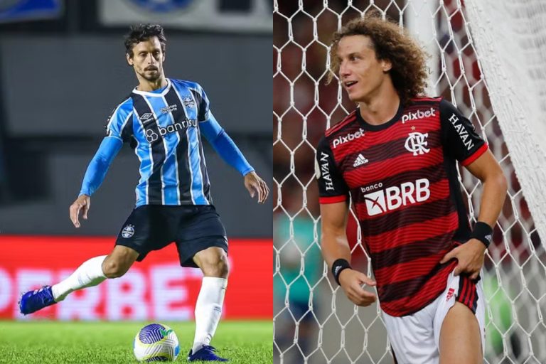 Fotos: Lucas Uebel/Grêmio e Gilvan Souza/Flamengo