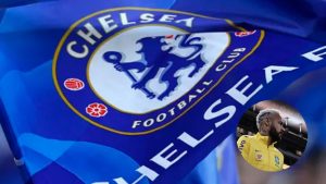 Atacante do Chelsea chegando ao Santos - Foto: Getty Images e AGIF