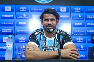 Diego Costa jogou no Grêmio e foi oferecido ao Santos - FOTO: LUCAS UEBEL/GREMIO FBPA