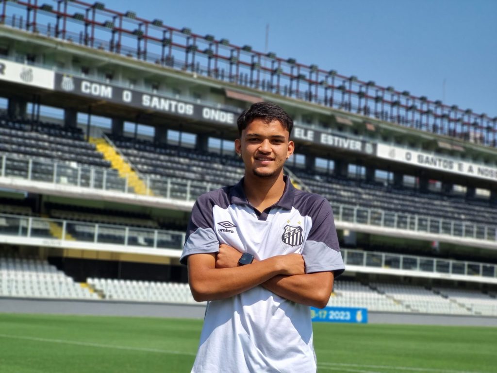 Jovem se destacou na Copinha - Foto: Santos FC