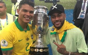 Neymar e Thiago Silva - Foto: Reprodução