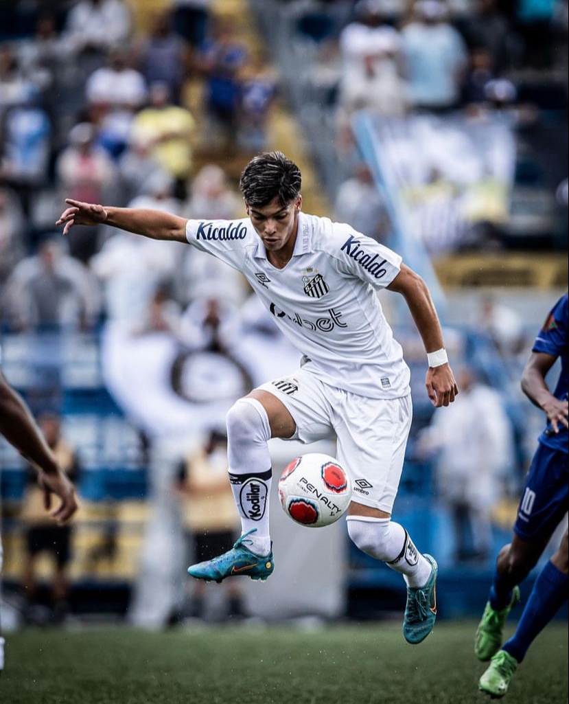 atacante Paulo César no Santos - Foto: Santos FC
