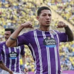 No Santos? Marcos André, atacante do Valladolid - Foto: Valladolid