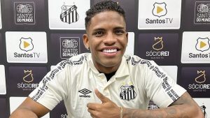 Victor Michell tem contrato - Foto: Santos FC