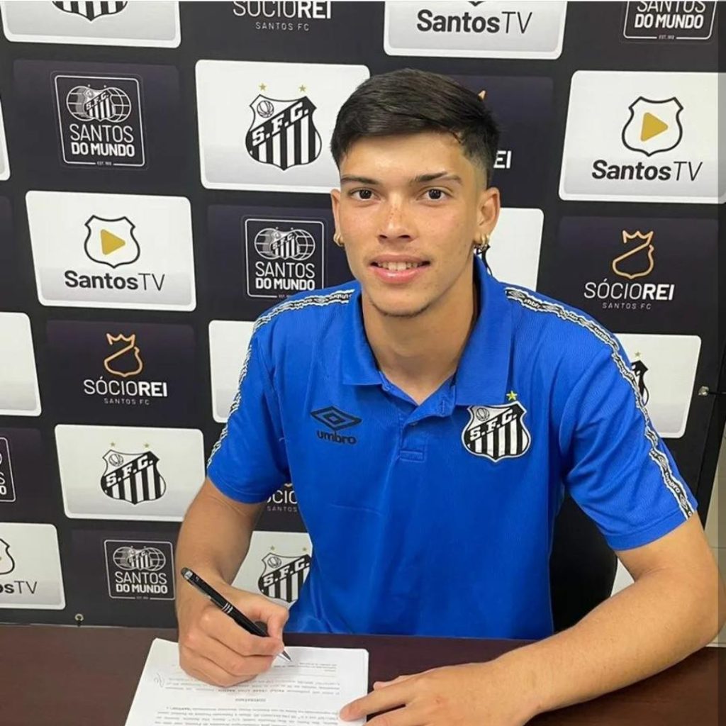 atacante Paulo César no Santos - Foto: Santos FC