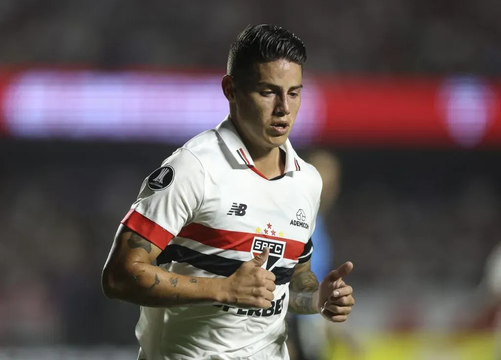 James Rodríguez jogou no São Paulo no ano passado - Foto: Flick do São Paulo