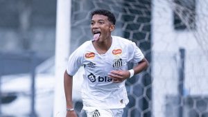 Juninho, filho de Robinho - Foto: Santos FC