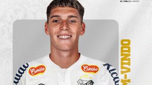 Benjamin Rollheiser anunciado no Santos - Foto: Arte @SantosFC
