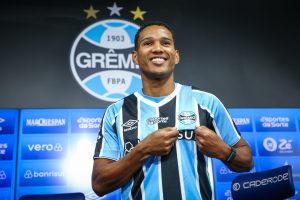 João Lucas, ex-jogador do Santos - Foto: Grêmio