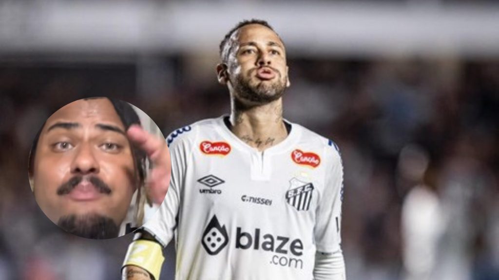 Neymar mandou influenciador do Santos ficar quieto - Foto: X do @SantosFC/Reprodução Instagram