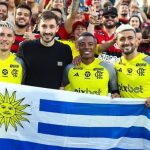 Santos de olho em uruguaio do Flamengo - Foto: Marcelo Cortes/Flamengo