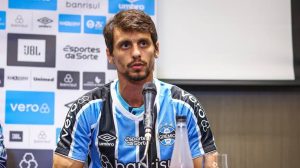 Rodrigo Caio na mira do Santos - Foto: Lucas Uebel/Grêmio