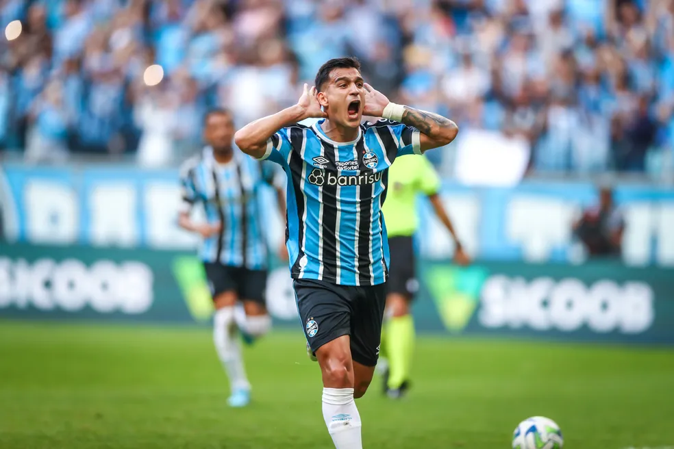 Franco Cristaldo - Foto: Lucas Uebel/Grêmio