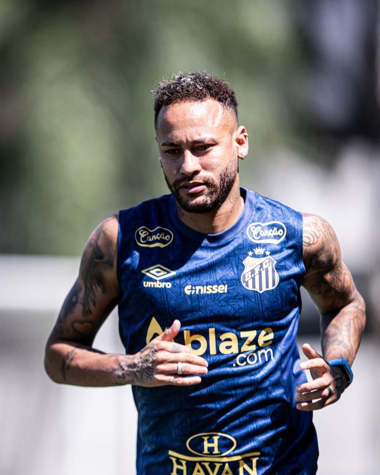 Neymar no Santos