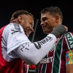 Neymar e Thiago Silva - Foto: X do Fluminense