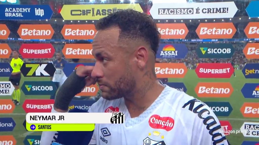Neymar voltou ao Santos - Foto: Prime Vídeo