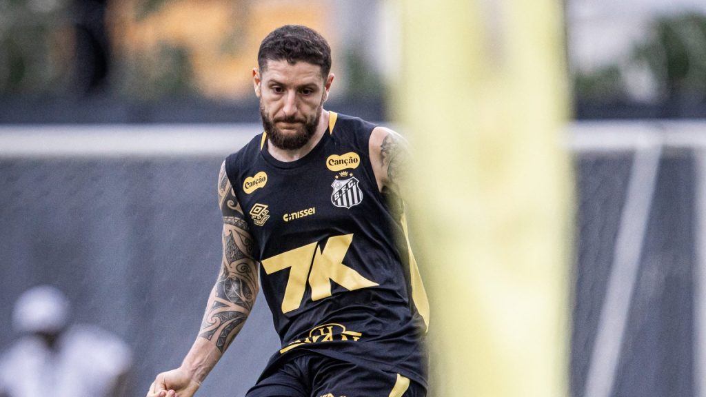 Zé Rafael no Santos