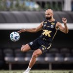 Thaciano - Foto: Raul Baretta/ Santos FC.
