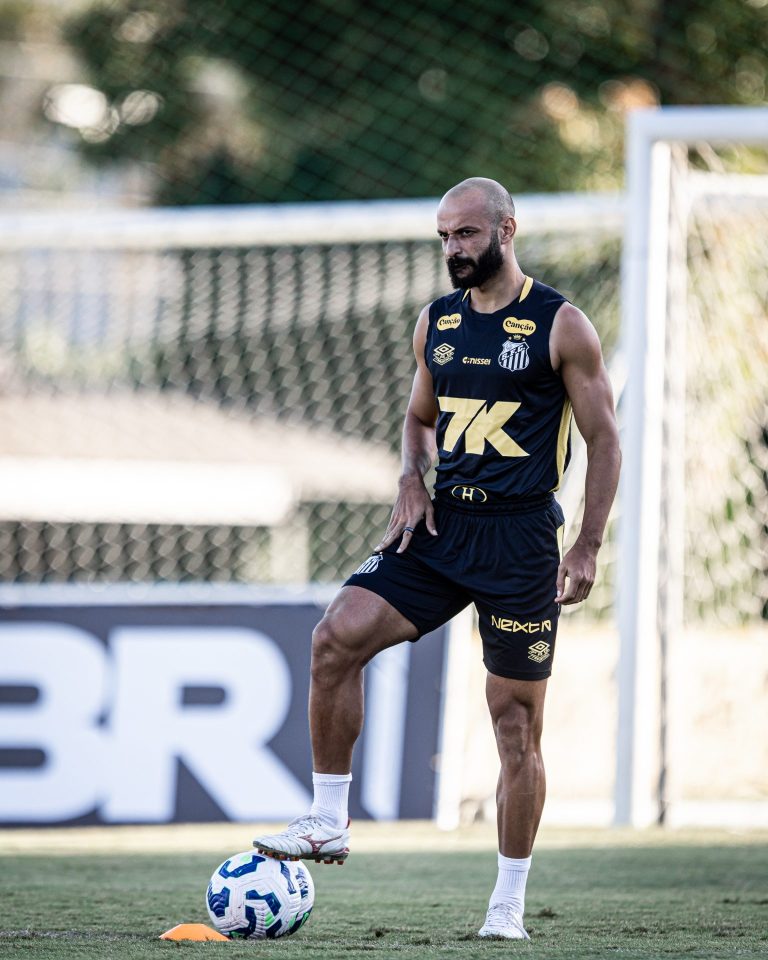Thaciano - Foto: Raul Baretta/ Santos FC.