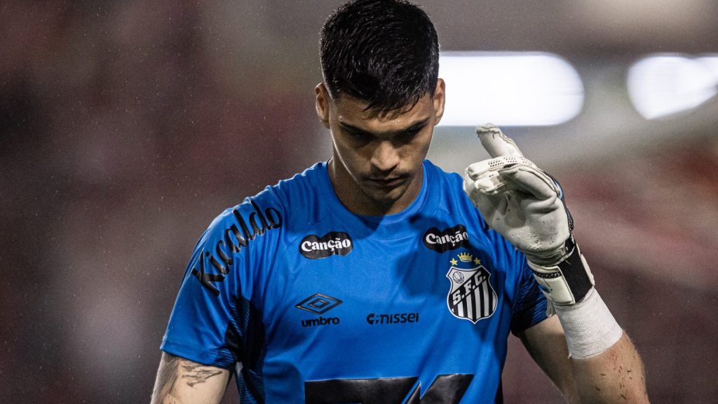Gabriel Brazão no Santos