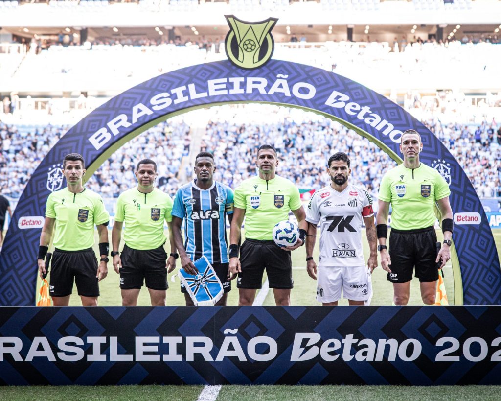 Rincón em Grêmio x Santos