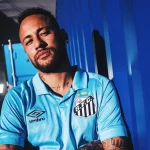 Camisa azul santos Neymar - Foto: Divulgação