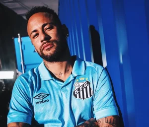 Camisa azul santos Neymar - Foto: Divulgação