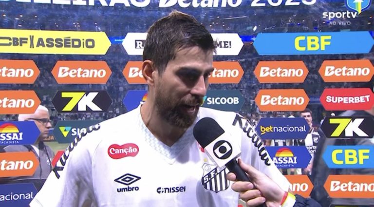 Luan peres no SAntos