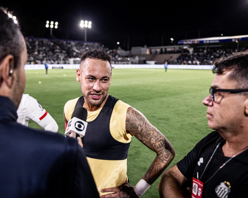 Neymar - Foto: Raul Baretta/ Santos FC.