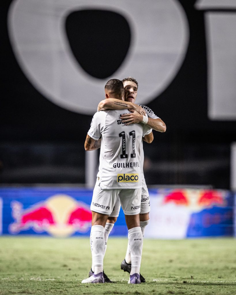 Rollheiser no Santos com Guilherme