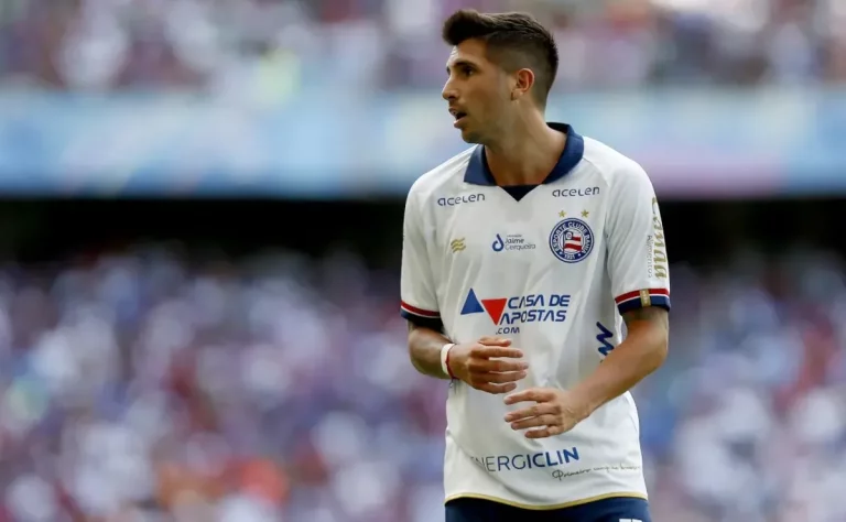 Lucas Mugni falou sobre jogo do Santos - Foto: EC Bahia