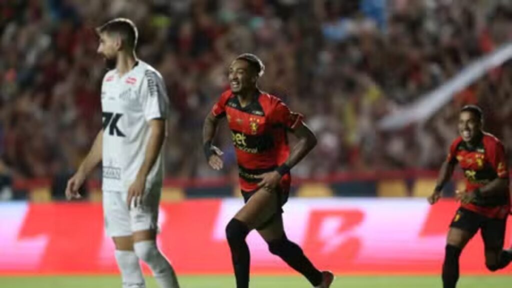 Foto: Marlon Costa/AGIF - gol do santos