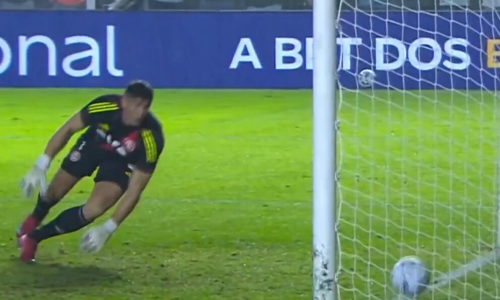 quase gol do santos