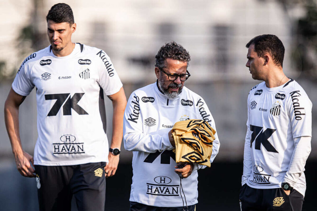 Foto: Raul Barreta/SFC - Treinador Santos: