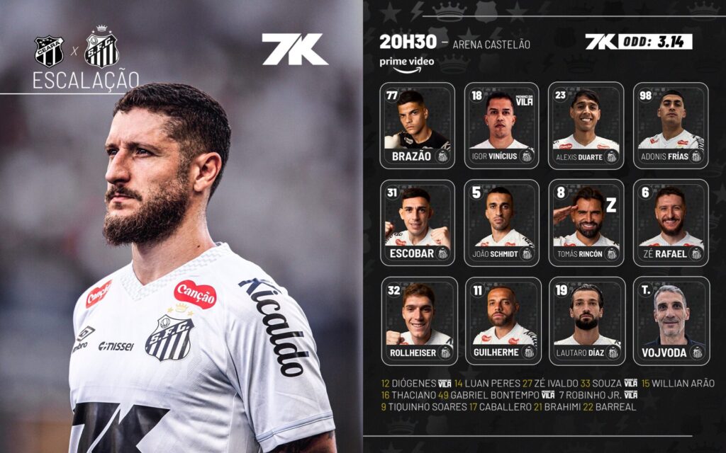 Foto: Redes Sociais Santos