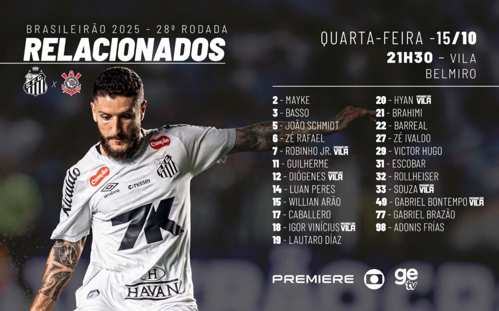 Redes Sociais Santos