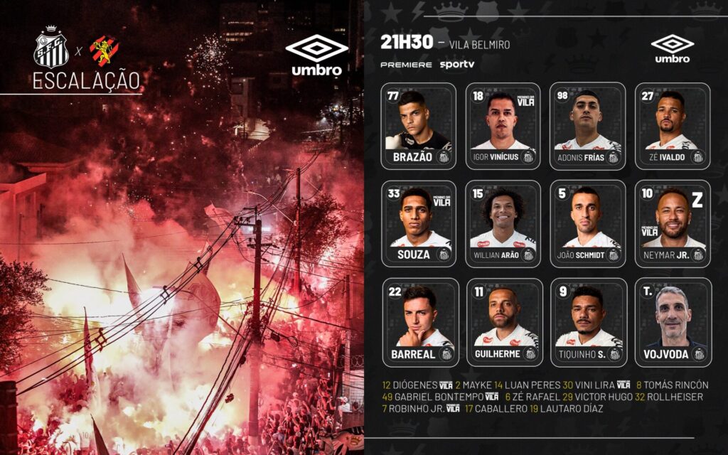 Foto: Redes Sociais / Santos FC